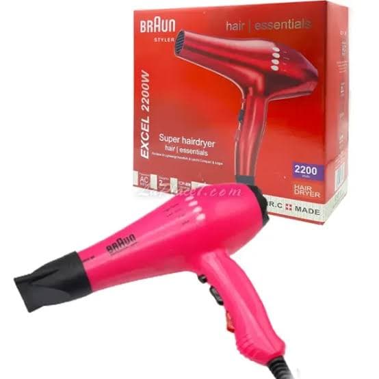 SECHOIR BRAUN 2200W ROUGE