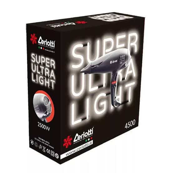 SECHOIR CERIOTTI SUPER ULTRA LIGHT NOIR