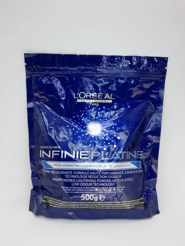 POUDRE DECOLORANTE L'OREAL INFINIE PLATINE 500G thumbnail 2