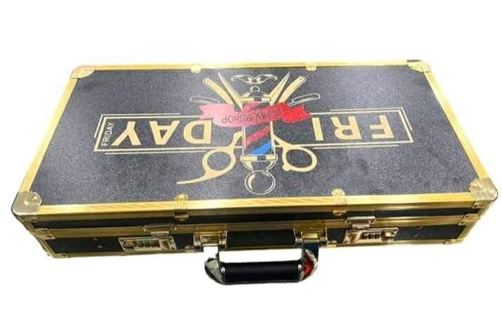 VALISE BARBER SHOP TONDEUSE NOIR ET DORRIE